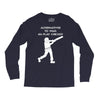 alternatives to war play cricket batting anti war stencil tour Long Sleeve Shirts