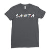 santa of the friends parody Ladies Fitted T-Shirt