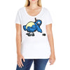arachnophobia Ladies Curvy T-Shirt
