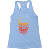 skull gradient Racerback Tank