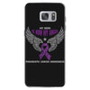 my hero is now my angel pancreatic cancer awareness Samsung Galaxy S7 Case