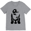 r2 d2 on endor V-Neck Tee