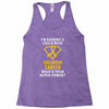 I'm Raising A Child With Childhood Cancer What's Your Super Power Racerback Tank