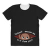 June Peeking Out Baby Boy All Over Women's T-shirt