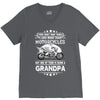 Motorcycles Grandpa V-Neck Tee