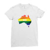 Australia Lgbt Ladies Fitted T-Shirt