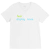 computer science V-Neck Tee
