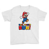 run, mario run Youth Tee