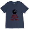 keep calm and kill him V-Neck Tee