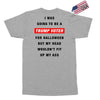 i was going to be a trump voter for halloween but my head wouldn't fit Exclusive T-shirt