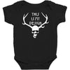 this is my design funny retro hannibal season horror vintage Baby Bodysuit
