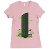 need more land Ladies Fitted T-Shirt
