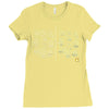 pterodactyl with a machine gun Ladies Fitted T-Shirt