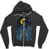 moon visitor Zipper Hoodie
