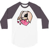 cute lop eared rabbit 3/4 Sleeve Shirt