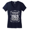 vintage made in 1969 perfectly aged a living legend Women's V-Neck T-Shirt