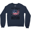 Veteran Don't Thank Me Thank My Brothers Who Never Came Back Crewneck Sweatshirt