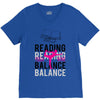 Reading Yoga Wine Balance V-Neck Tee