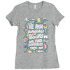 we lose ourselves in books Ladies Fitted T-Shirt
