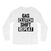 gas clutch shift repeat Long Sleeve Shirts