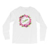 Floral Baby Name Long Sleeve Shirts
