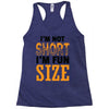 I Am Not Short I Am Fun Size Racerback Tank