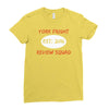 york fright review squad Ladies Fitted T-Shirt