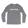 fear of spiders Long Sleeve Shirts