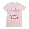 Merry Christmas To Grandpa Of Great Awesome Ladies Fitted T-Shirt
