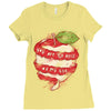 you are the apple of my eye Ladies Fitted T-Shirt