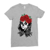 Skull Girl Ladies Fitted T-Shirt