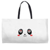 panda face Weekender Totes