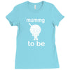mummy to be Ladies Fitted T-Shirt