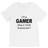 gamer baseball V-Neck Tee