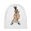 go vegan 6 Baby Beanies