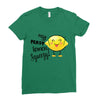 Easy Peasy Lemon Sgueezy Ladies Fitted T-Shirt
