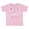 santa libra christmas ugly t shirts Toddler T-shirt