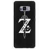 the legend of zelda - breath of the wild white logo Samsung Galaxy S8 Plus