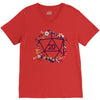 20 Dice Flowers V-Neck Tee