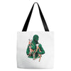 fawns meet kaiju Tote Bags