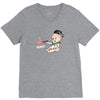 Cute Baby Painter's Mom Love V-Neck Tee