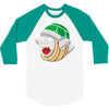 mario turtle 3/4 Sleeve Shirt