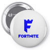 fortnite logo Pin-back button