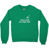 magic wand rhinestone Crewneck Sweatshirt