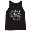 wicked chickens lay deviled eggs Tank Top