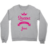 queens are born in june Crewneck Sweatshirt