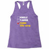 single taken trainin to go super saiyan Racerback Tank