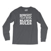 blues rules Long Sleeve Shirts