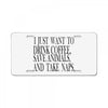 take naps License Plate