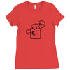 the ghost of disapproval Ladies Fitted T-Shirt